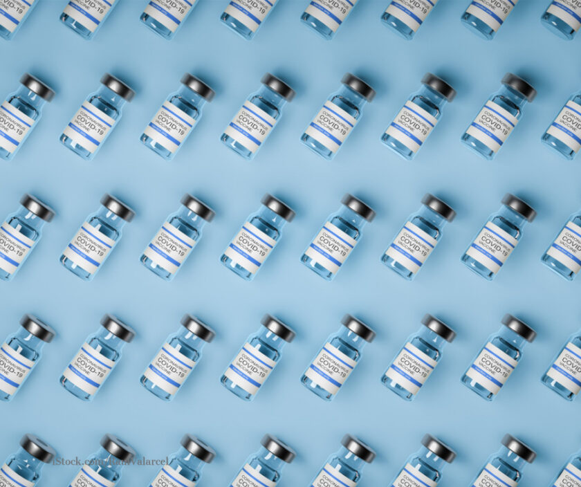 Viele Kleine Impflinjektionsflaschen
