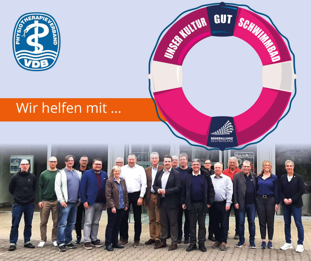 VDB unterstützt Mitmach-Aktion "Retten dwir ie Bäder"