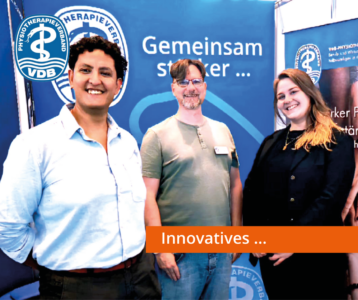 Innovaties Team: Unser Kooperationspartner comosio mit unserem VDB-Bundesvorsitzenden André Laufer