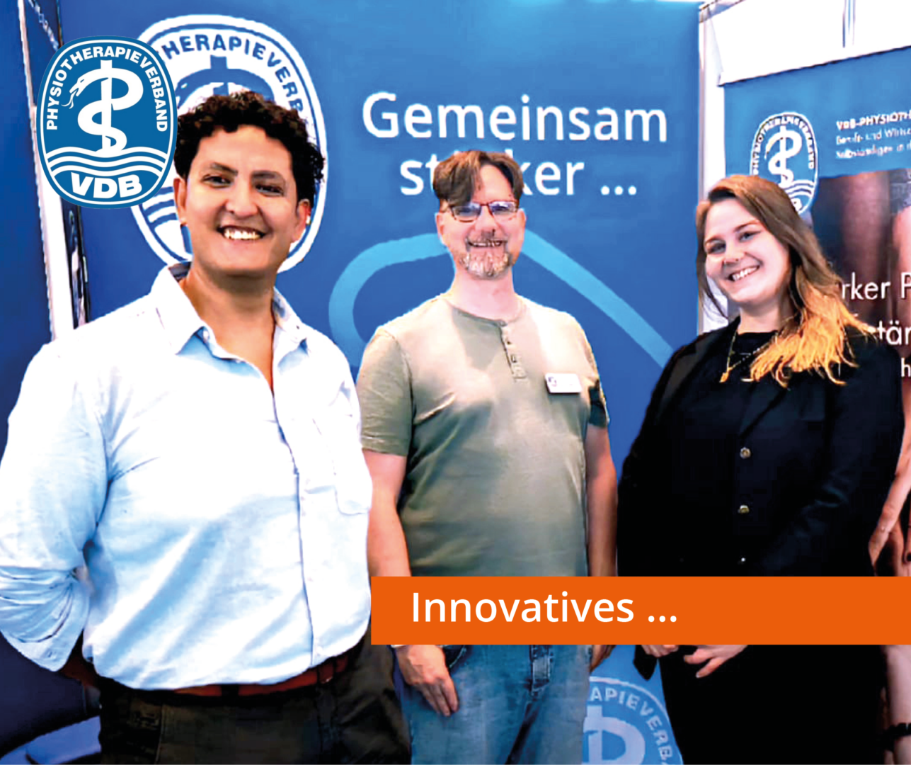 Innovaties Team: Unser Kooperationspartner comosio mit unserem VDB-Bundesvorsitzenden André Laufer